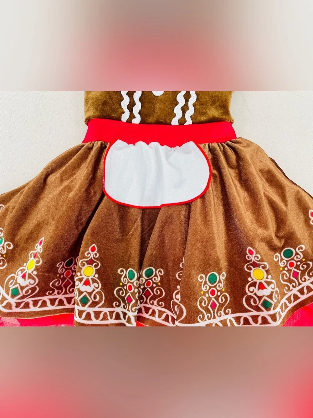 Weissman Showtime Gingerbread Girl dress